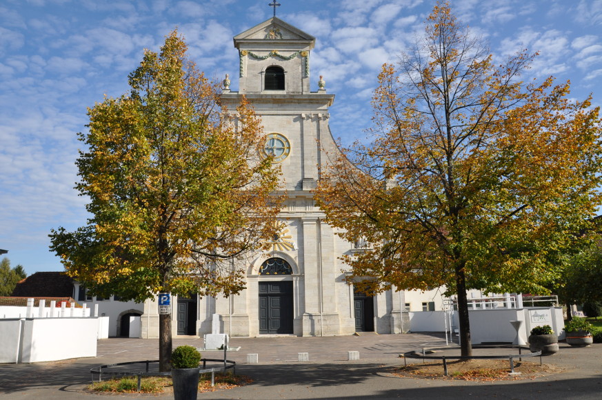 Kloster Mariastein, Frontansicht